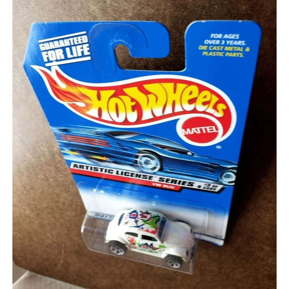1998 Hot Wheels ARTISTIC LICENSE SERIES Complete 4 Car Set #729-731 W/ PROTECTOR